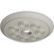 Ekena Millwork Spiral Ceiling Medallion (Fits Canopies up to 4"), Hand-Painted Pot of Cream, 25 1/4"OD x 4"ID x 2"P CM25SPPCF - alternate 3
